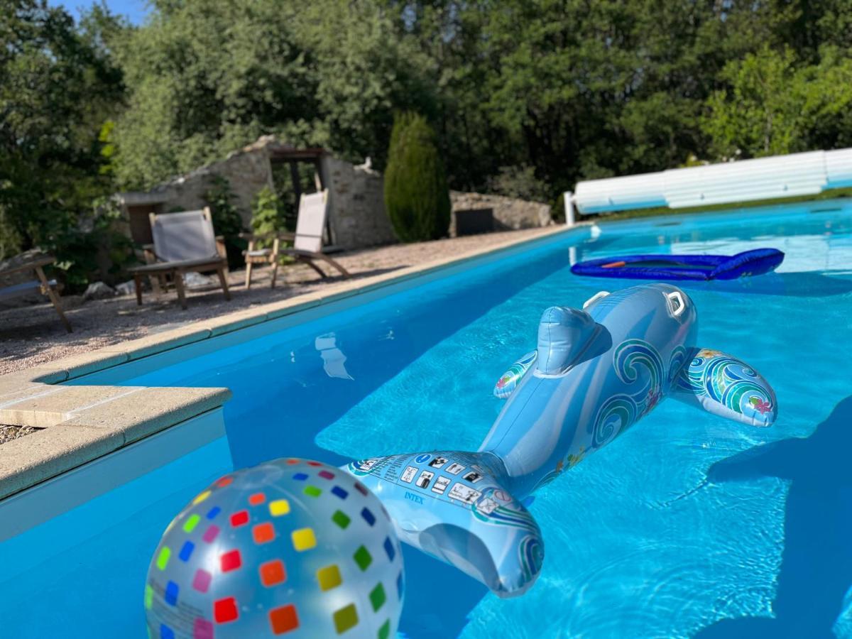 Les gîtes de La Pellerie - piscine et spa Saint-Branchs Extérieur photo