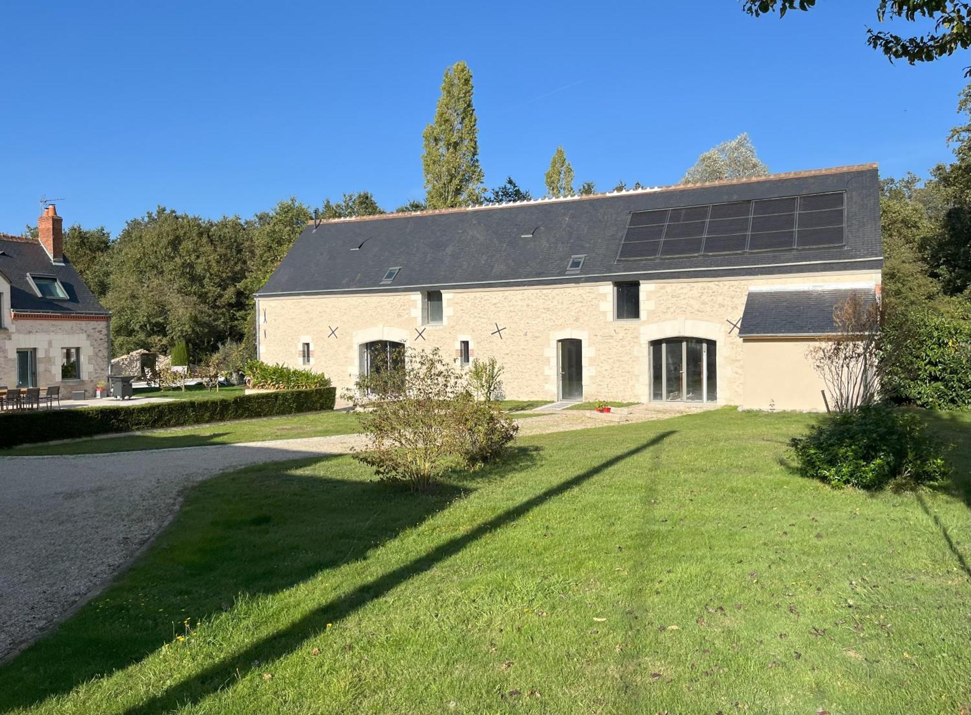 Les gîtes de La Pellerie - piscine et spa Saint-Branchs Extérieur photo