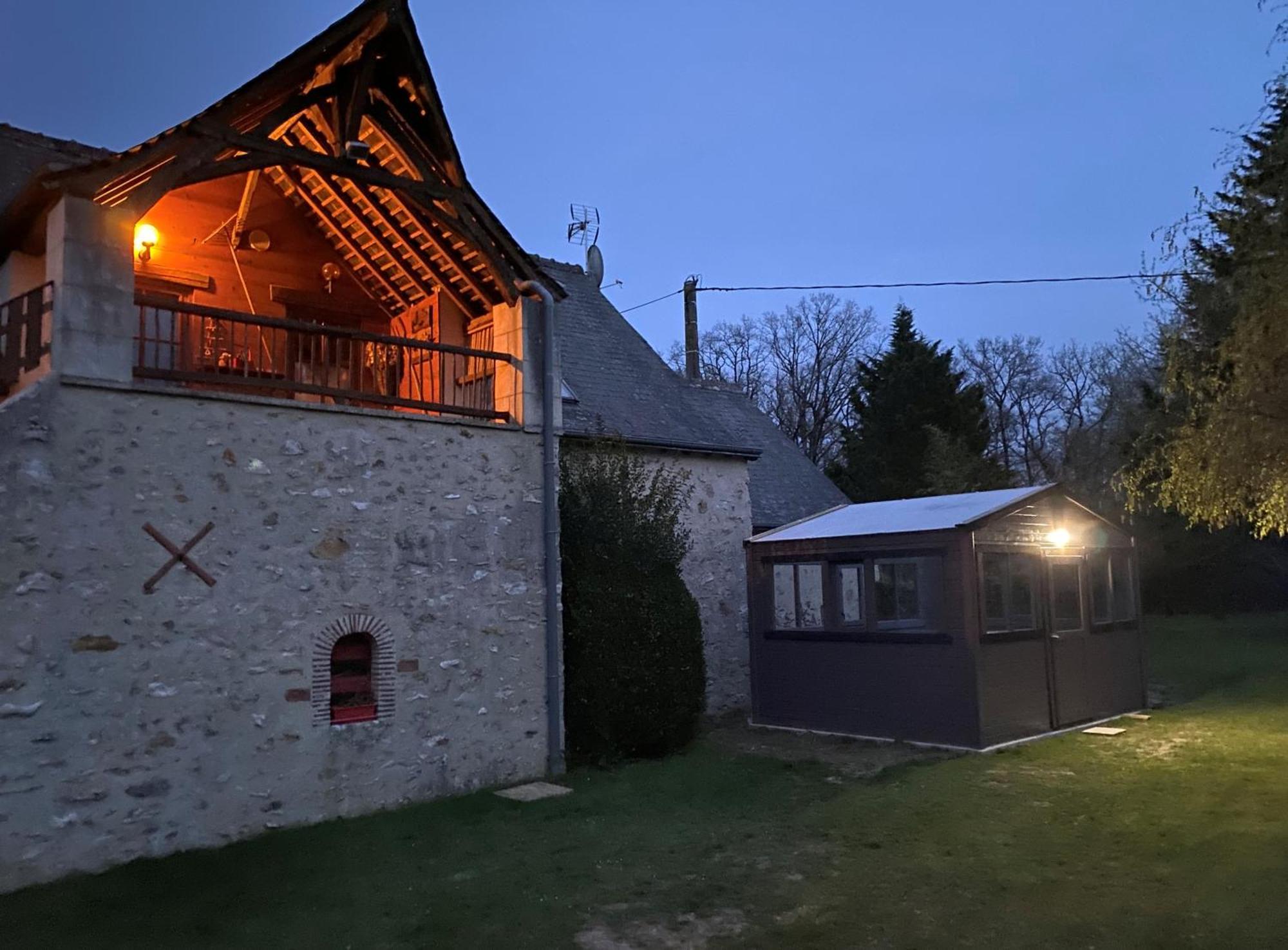 Les gîtes de La Pellerie - piscine et spa Saint-Branchs Extérieur photo