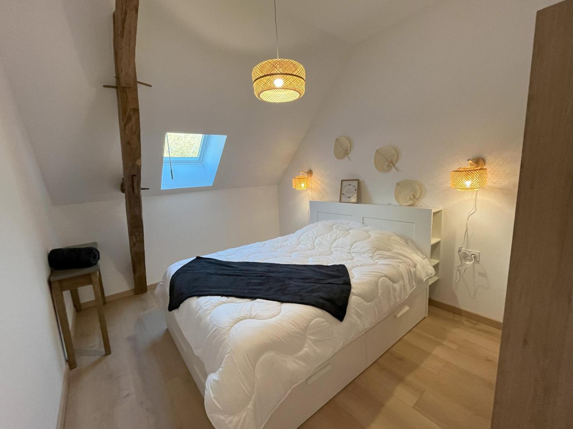 Les gîtes de La Pellerie - piscine et spa Saint-Branchs Chambre photo
