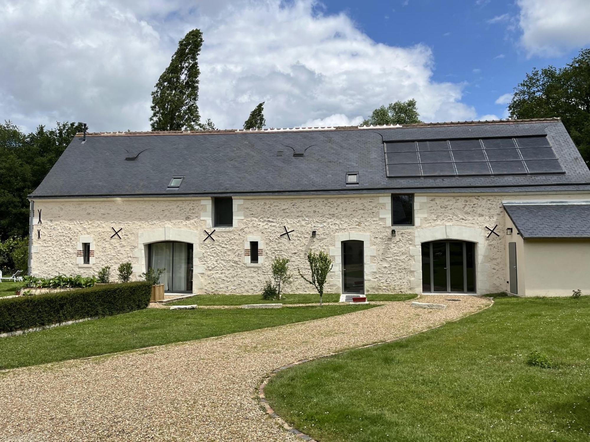 Les gîtes de La Pellerie - piscine et spa Saint-Branchs Extérieur photo