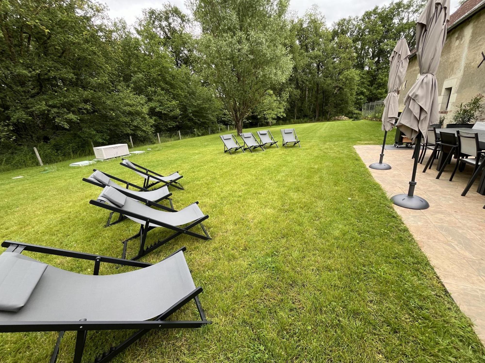 Les gîtes de La Pellerie - piscine et spa Saint-Branchs Chambre photo